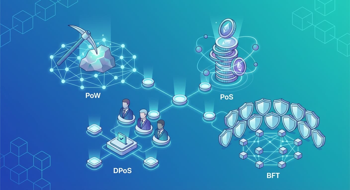 Consensus Algorithms Explained: PoW vs PoS vs DPoS